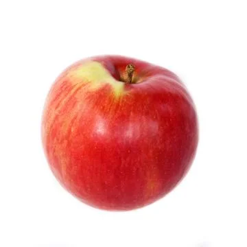 Apple on white background Stock Photos