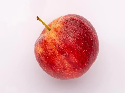 Apple on the white background. Stock Photos