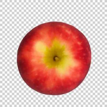 Apple on white background Stock Photos