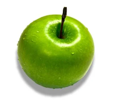 Apple on white. Stock Photos