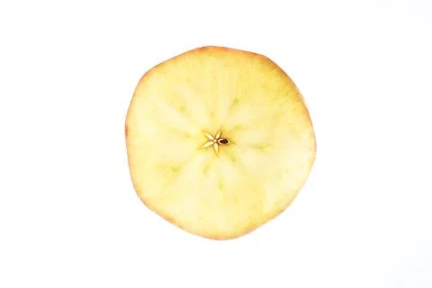 Apple on white Stock Photos