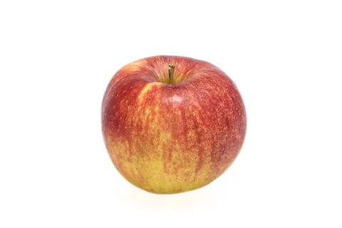 Apple on white Stock Photos