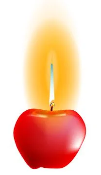 Apple wick Stock Illustration