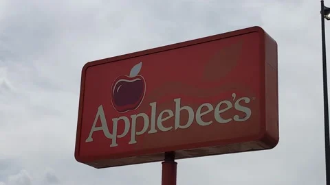 Applebee's Restaurant Signage Video stock 159521716