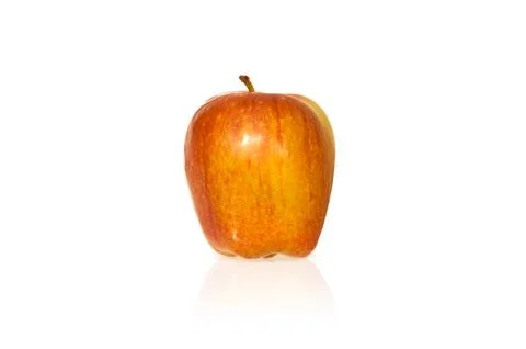 Apple.isolate on a white background Stock Photos
