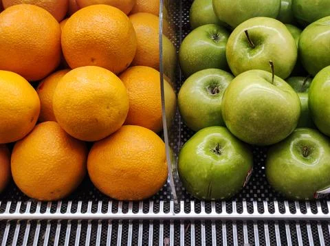 Apples And Oranges Stock Photos