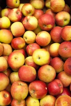 Apples background Foto stock