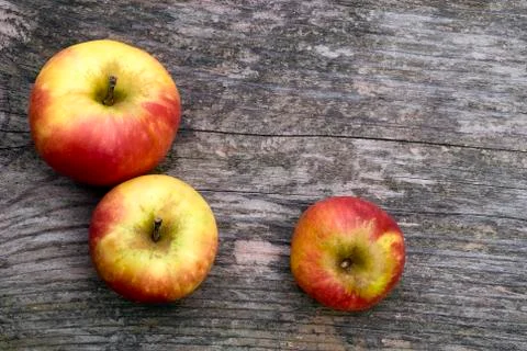 Apples background for a title Stock Photos
