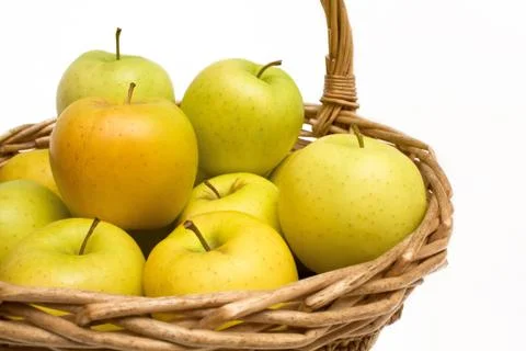 Apples in the basket Фото