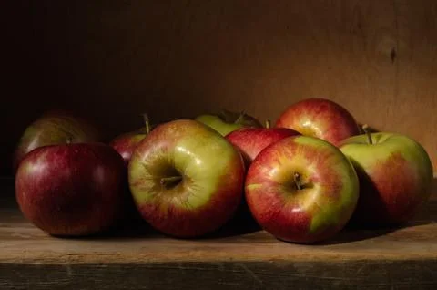 Apples in bulk Stock Photos