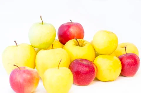 Apples collection Stock Photos