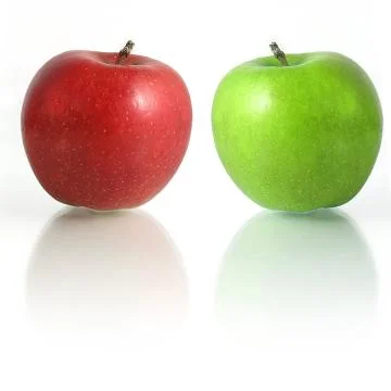 Apples, Cut out Stock Photos