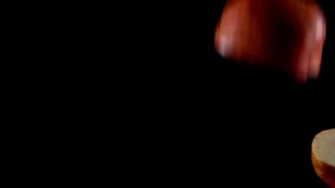 Apples Falling Stock Footage 98680960