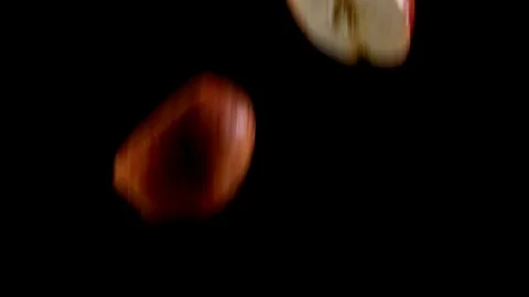 Apples falling Stock Footage 98680973