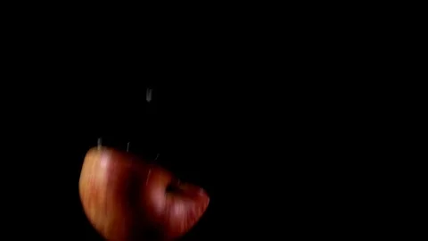 Apples falling Stock Footage 98681006