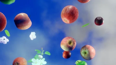 Аpples Video stock 163837880