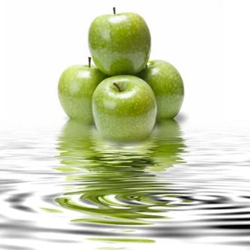 Apple's freshness. Stock Photos