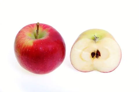 Apples isolated Stock Photos