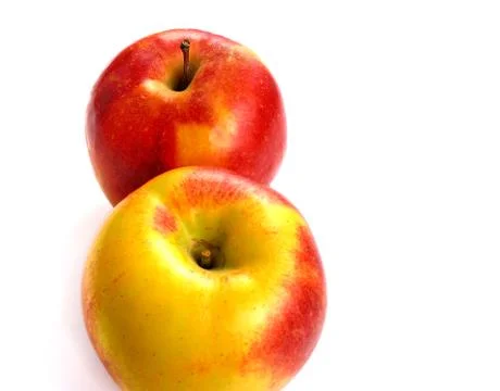 Apples isolated Stock Photos