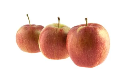 Apples isolated on white background Stock Photos