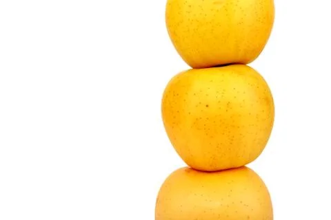 Apples Pile Closeup Foto stock
