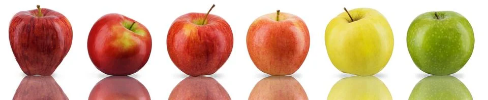 Apples sampler Foto stock