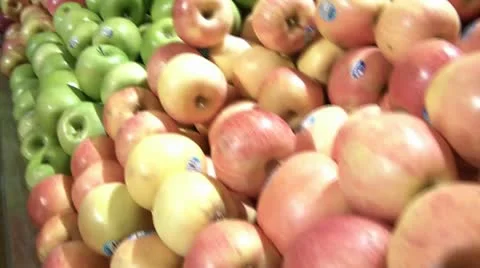 Apples in Various Colors 動画素材 12570911