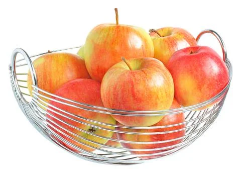 Apples in a vase. Stock Photos