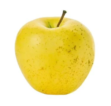 Apples on a white isolated background Stock Photos