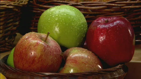 ApplesCU Stock Footage 420052