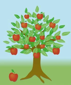Appletree イラスト素材