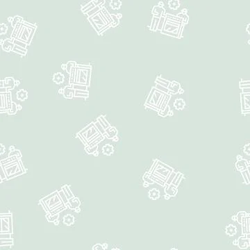 Appliance installation line seamless pattern Stock Illustration