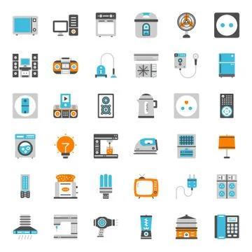 Appliances Illustrazione stock