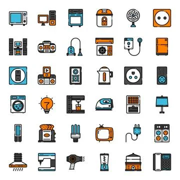 Appliances Stock Illustration