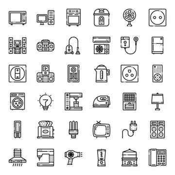 Appliances Illustrazione stock