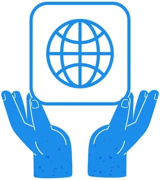 Application for access to web resource and info searching. Internet connection 스톡 일러스트