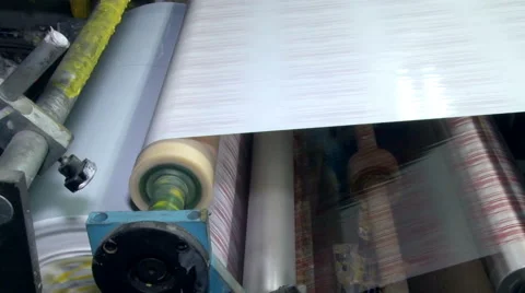 The application of the adhesive tape 2 Stock Footage 64870537