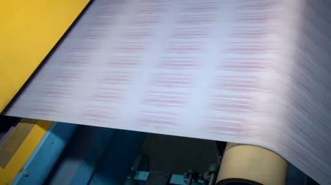 The application of the adhesive tape Stock-Footage 64768571