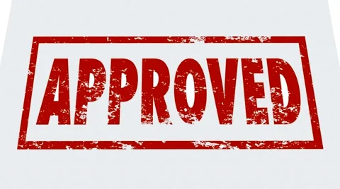 Application Approved Envelope Credit Job Positive Feedback Stock Footage 46800139