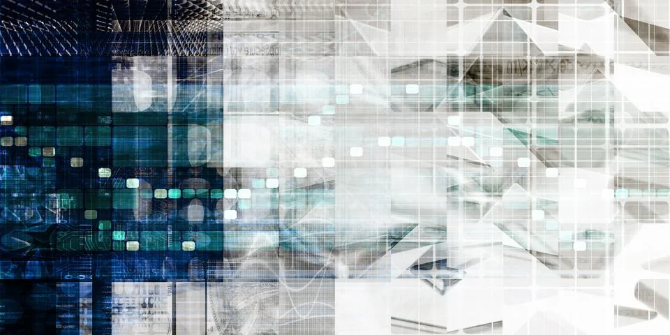 Application Architecture And Api Illustrazione stock