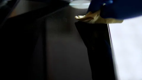 Application of cleaning rules against virus Stock Footage 128294647