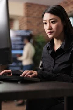 Application developer encrypting cloud storage database by updating network 스톡 사진