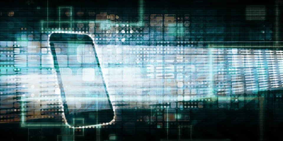 Application Development Stock Illustration