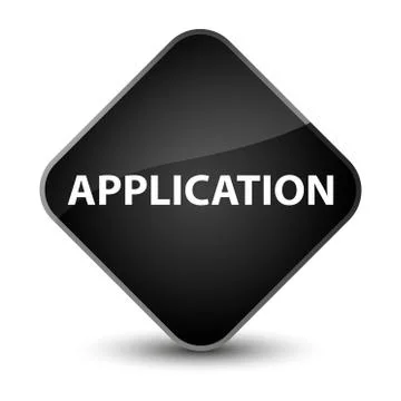 Application elegant black diamond button 스톡 일러스트