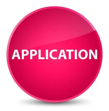 Application elegant pink round button Illustrazione stock
