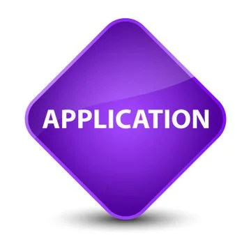 Application elegant purple diamond button イラスト素材