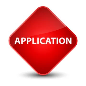 Application elegant red diamond button 스톡 일러스트