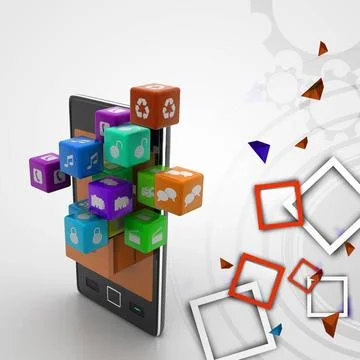Application icon concept application icon concept Copyright: xZoonar.com/b... Stock Photos