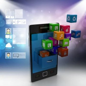 Application icon concept application icon concept Copyright: xZoonar.com/b... Stock Photos