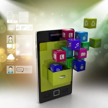 Application icon concept application icon concept Copyright: xZoonar.com/b... Stock Photos